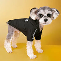 Winter Chic: Waterproof Reflective Dog Coat for Small to Medium Breeds