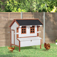 Large Wooden Chicken Coop with Nesting Box & Door 🐔