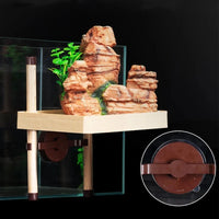 "Floating Turtle Drying Platform: Ideal for Brazilian Water Turtles and Aquariums"