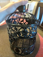 Elegant Iron Bird Cage for Weddings and Floral Arrangements 