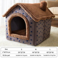 Arctic Velvet Premium Luxury Cat House Bed