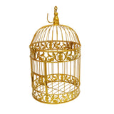 Elegant Iron Bird Cage for Weddings and Floral Arrangements 