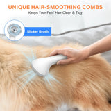 Ultimate Dog & Cat  Grooming with Vacuum Kit: 5-in-1 Hair Clippers with 99.9% Suction