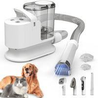 Dog & Cat Grooming Kit & Vacuum, 12Kpa 5 in 1 Grooming Kits        