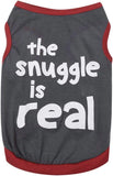 "Stylish Summer & Fall Dog Clothes for Small Breeds - Adorable Snuggle Vest Tanks for Yorkies, Chihuahuas, & Schnauzers!"