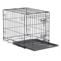 Extra Large 48" Single-Door Folding Dog Crate with Divider - Perfect for Your Pup!