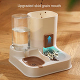 "Ultimate Pet Water Dispenser & Food Container: Large Capacity, Dry-Wet Separation for Cats"