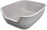 Betterbox Non-Stick Large Litter Box - Easy Clean, Pet Safe, Open Top Design, Durable ABS Plastic