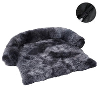 Luxurious Plush Pet Dog Sofa Bed: Cozy & Washable for Large Dogs