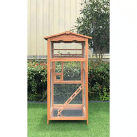 Outdoor Wooden Bird Cage