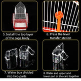 "Stylish Chic Metal Pearl Bird Cage: Transform Your Bird's Home with Elegance!"