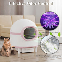 Self-Cleaning Cat Litter Box, with APP Control Odor.              