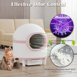 Self-Cleaning Cat Litter Box, with APP Control Odor.              