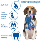 Durable Plush Squeaky Dog Toys for Small, Medium, and Large Dogs