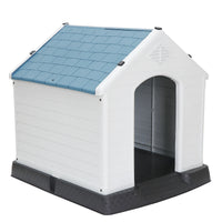 "Cozy Water-Resistant Dog House for Small to Medium Outdoor Pets"