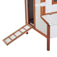 Large Wooden Chicken Coop with Nesting Box & Door 🐔