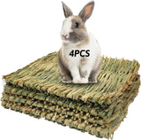 Small Animal Grass Mat for Chew Toys and Woven Bed - Ideal for Rabbits, Guinea Pigs, Chinchillas, Squirrels, Hamsters, Cats, Dogs