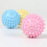 Small Rubber Fetch Balls for Dogs in Cute Colors - TPR Puppy Toys for Teething and Chew Time