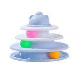 Cat Toy Tower - Engaging Tracks for Cat Intelligence and Amusement