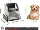 Stylish & Functional Bubble Backpack Pet Carrier for Cats and Dogs 