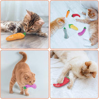 Interactive Catnip Toy Set for Cats - Includes Chew Toys, Pillow Toys, and Interactive Toys for Indoor Kitties