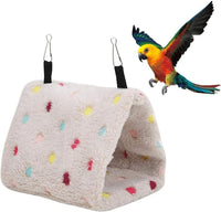 Cozy Bird Bed Hammock - Snuggle Cave Tent for Parakeets, Budgies, Lovebirds & Cockatiels 