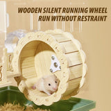 "Spacious Two-Floor Acrylic Hamster Cage – Perfect Nest for Golden Bear Honey Bags and Gliders!"