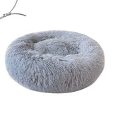 Cozy Round Plush Pet Bed for Dogs and Cats - Perfect for Winter!