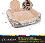 Friends TV Show City Doodle Cuddler Dog Bed | Warner Bros Merchandise for Dogs