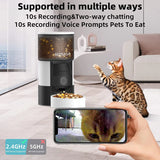 Automatic 3L Dog & Cat Food Dispenser HD Camera with  Night Vision   