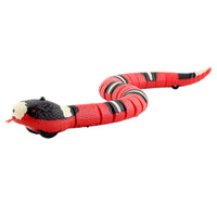 "Smart Sensing Rechargeable Snake Toy - Interactive Simulation for Kids and Pets - Perfect Holiday Gift"