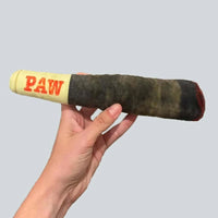 Cigar Design Plush Squeaky Interactive Dog Toy - Fun Chew Toy for Small to Medium Dogs!