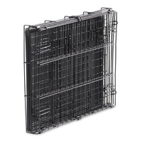 Extra Large 48" Single-Door Folding Dog Crate with Divider - Perfect for Your Pup!