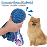 Durable Plush Squeaky Dog Toys for Small, Medium, and Large Dogs