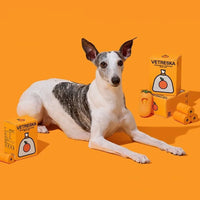 "Orange Scented Dog Poop Bags - Eco-Friendly, Thick, and Portable Dog Waste Bags for Outdoor Adventures!"