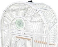 Luxury Parrot Palace: Elegant Small Cage for Parakeets, Canaries, Cockatiels, and Lorikeets