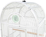 Luxury Parrot Palace: Elegant Small Cage for Parakeets, Canaries, Cockatiels, and Lorikeets