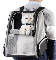 Stylish & Functional Bubble Backpack Pet Carrier for Cats and Dogs 