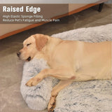 Luxurious Plush Pet Dog Sofa Bed: Cozy & Washable for Large Dogs