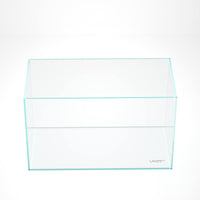 16 Gallon Rimless Low Iron Aquarium Tank - 23.6" W x 11.8" D x 14.2" H - 6mm Thickness