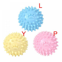 Small Rubber Fetch Balls for Dogs in Cute Colors - TPR Puppy Toys for Teething and Chew Time