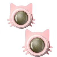 Lickable Catnip Balls - Fun Toys for Kittens and Cats to Chew and Clean Teeth!