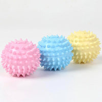 Small Rubber Fetch Balls for Dogs in Cute Colors - TPR Puppy Toys for Teething and Chew Time