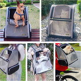 Stylish & Functional Bubble Backpack Pet Carrier for Cats and Dogs 