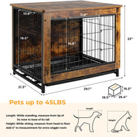 Dog Crate Furniture.     