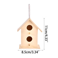 Charming Wooden Hummingbird House 