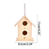 Charming Wooden Hummingbird House 