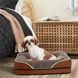 Premium Orthopedic Dog Bed for Small Dogs - Luxurious Supportive Foam Sofa 