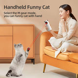 Interactive Smart LED Laser Cat Toy - Automatic Hands-Free Fun Toy for Cats 