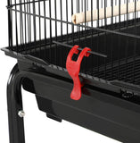 Deluxe 64-Inch Open Top Bird Cage with Rolling Stand   